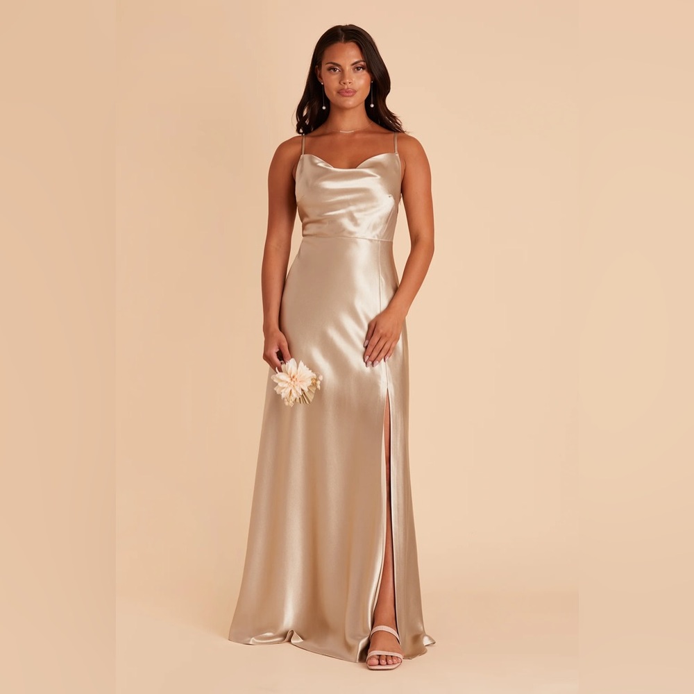 Birdy Grey Lisa Long Satin Dress